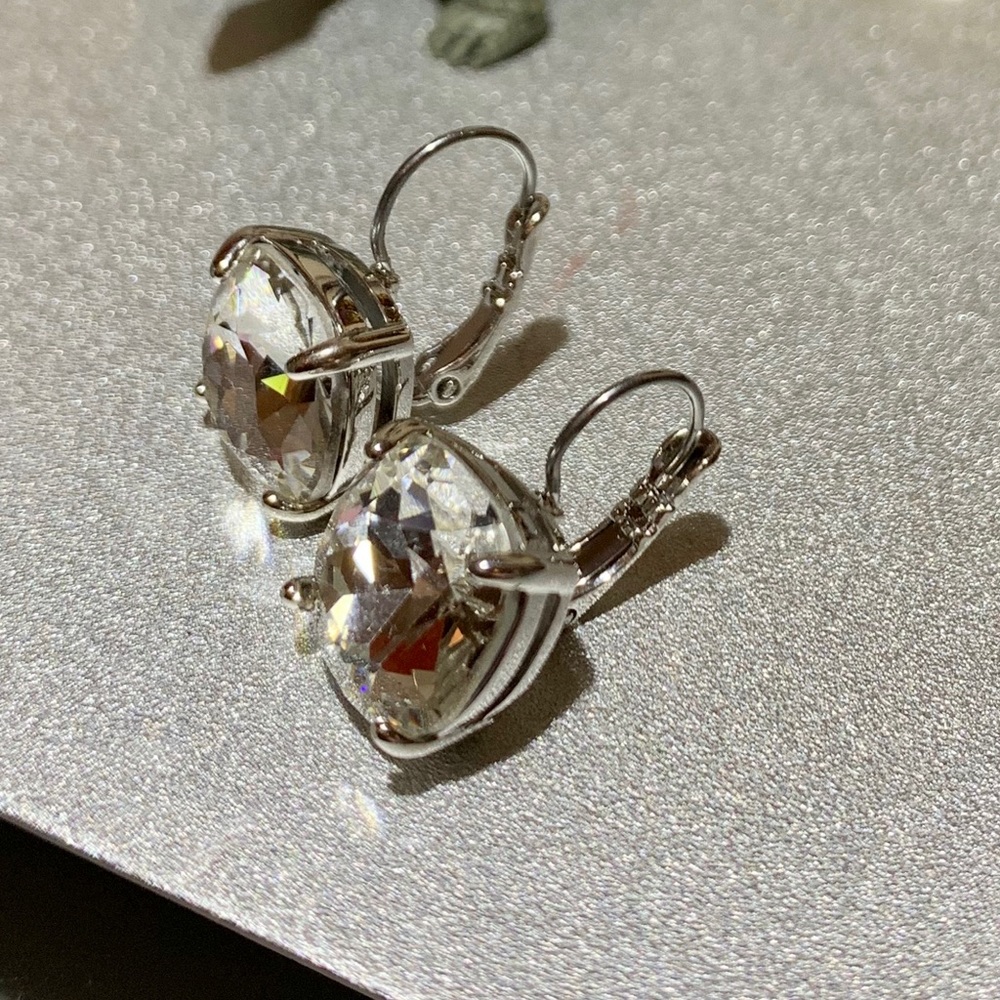 Kate Spade ♠️ New York 🤩 CZ square drop earrings - Picture 10 of 16